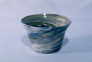 Hagen Scotian Pebble Dish, Blue and Green, n.d. Mt. St. Vincent University Halifax