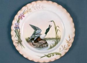 Hagen Shovel Duck Game Plate