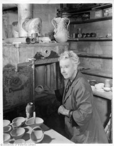 Alice Hagen in her Studio