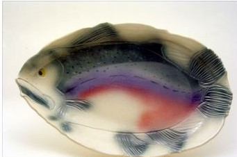 Carol Smeraldo. Salmon Platter. 1990s.
