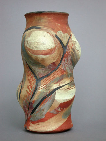  A-M Tremblay. Vase. 2004 . cone 6, Photo A-M Tremblay 