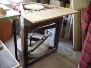 Alan's Leach Inspired Treadle Wheel