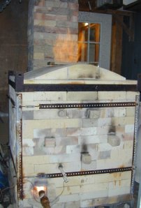 Paula Murray's Salt Kiln. Courtesy of the Artist