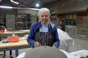 Ann Mortimer in Fuping, China. 2007