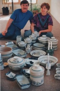 Connie and Bob Pike at Sherwood Park, 1989.