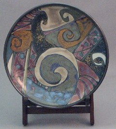 Connie Pike Decorative Plate, 1994-96. High River