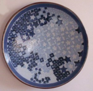 Connie Pike. Starplate, Decorative Plate, 1994-96. High River