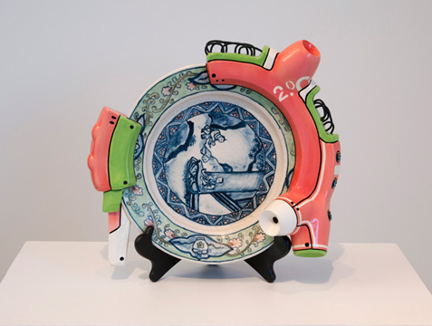 Brendan TBrendan Tang Manga Ormolu ver. 2.0-o, 15" diam. (Photo David Miller.)ang Manga Ormolu ver. 2.0-o, 15" diam.