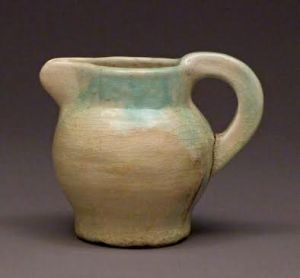 Judy Blake's Mother (Eleanor Brewer, née Maclean) first piece which she made at Central Tech in 1928.l