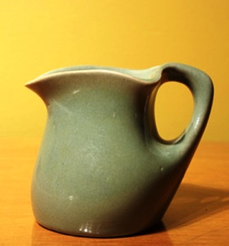 Gaetan Beaudin, Creamer, Decor Rimouski, 1946 - 53. 3 x 3.5 x 3 inches