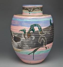 Walter Dexter, 1989. Vase, 40.6 cm 
