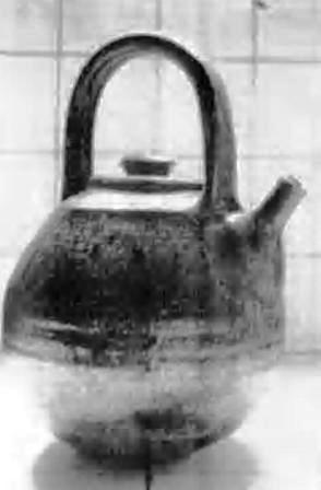 Clarke teapot stoneware, c. 1968