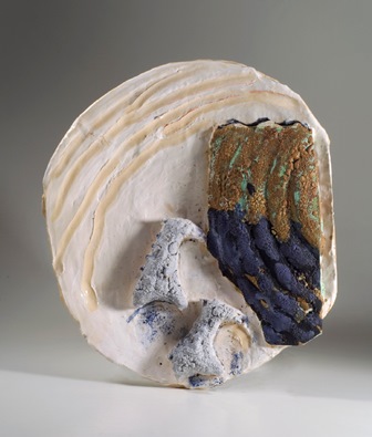 John Chalke. The First Horses Came Late, But Slipped Into The Province Like Ghosts on a Wet Day. 2013. 49x43x10 cm. Displayed at the Willock and Sax Gallery, Banff.