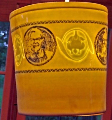 Harlan House. Beater Bucket Chandelier, (Date, Medium, Process.)