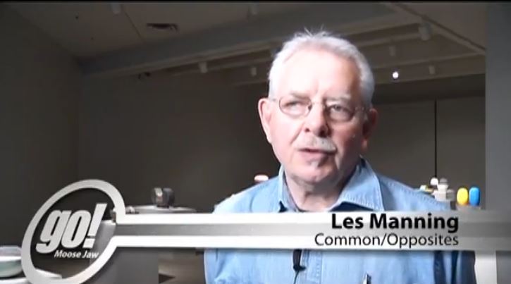 Les Manning. Common Opposites Youtube video produced at the Moose Jaw Museum and art Gallery. Shaw TV Moose Jaw. published June 2014.