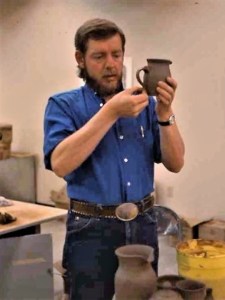 Les Manning at the Banff Centre, 1978. Photo: Connie Pike.