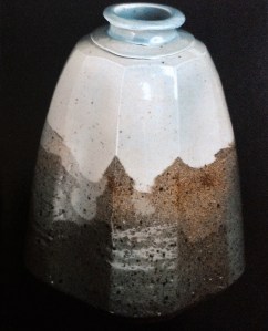 Les Manning.c. 1978. Fluted Bottle.