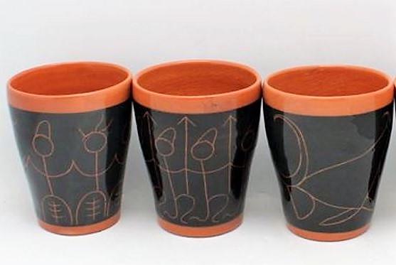 David Lambert. 1962. Stick Mugs.