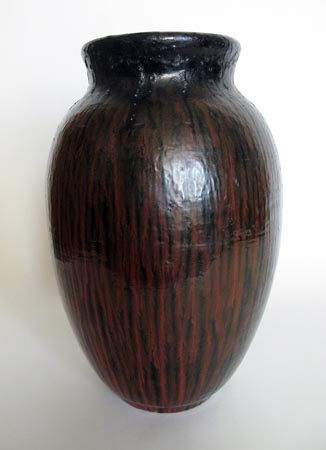 Normandeau, Pierre-Aimé. c.1939. Vase. probably stoneware. Collection: Musée des beaux-arts de Montréal.