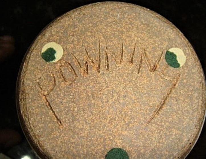 AVPeter Powning. incised signature on base undated.