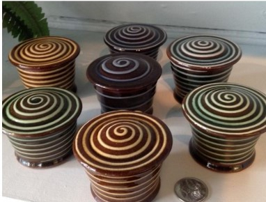 Pam Birdsall. “Treasure Jars. c.2017.