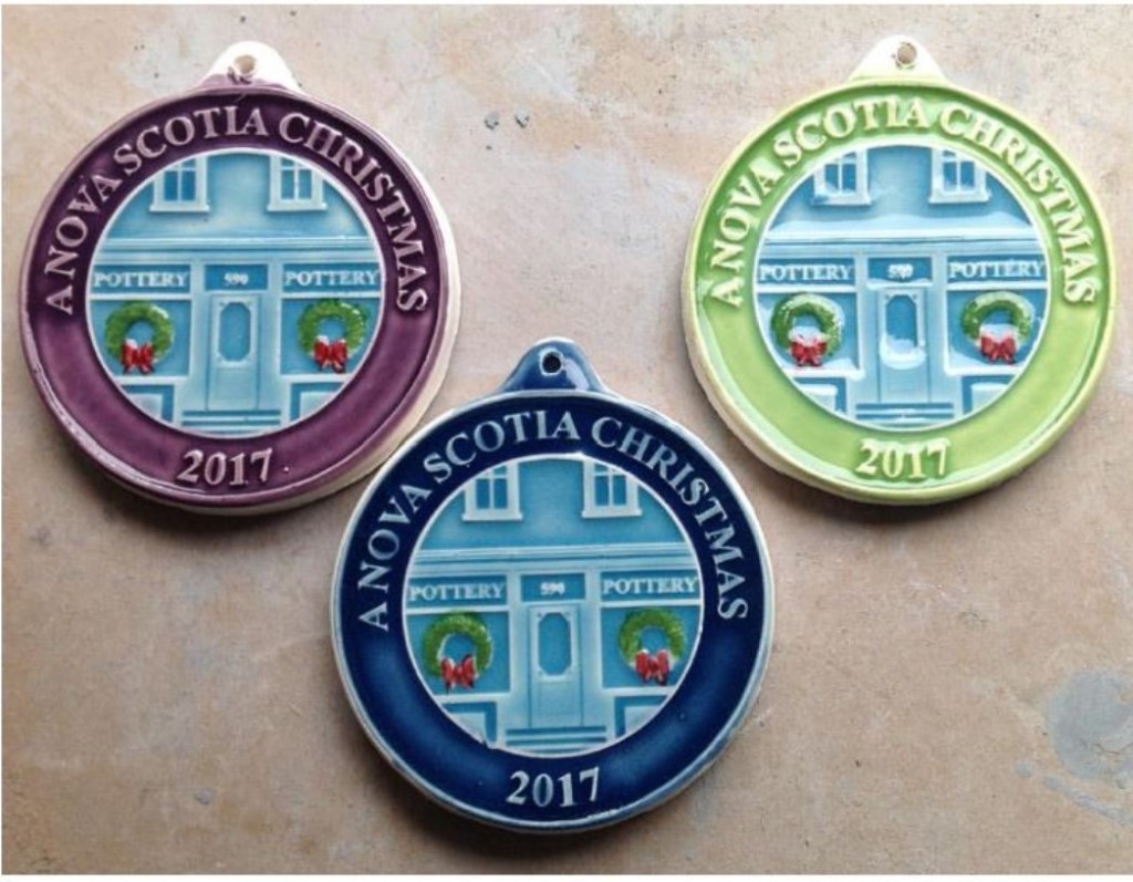 Birdsall Worthington. 2017. Limited Edition Christmas Ornaments. Online Glaze Test.