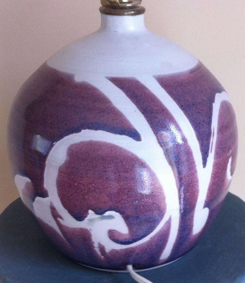 Walter Dexter. Lamp Base. n.d. 20.3 x 19.1 cm. Collection of D. Duncan