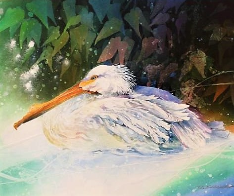 Ed Drahanchuk. Undated Painting. Photo: Kilshaw Auctioneers