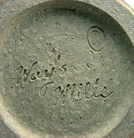 Dean Mullavey. Way’s Mills inscription and chop on base. pre. 2000. Photo: Etsy